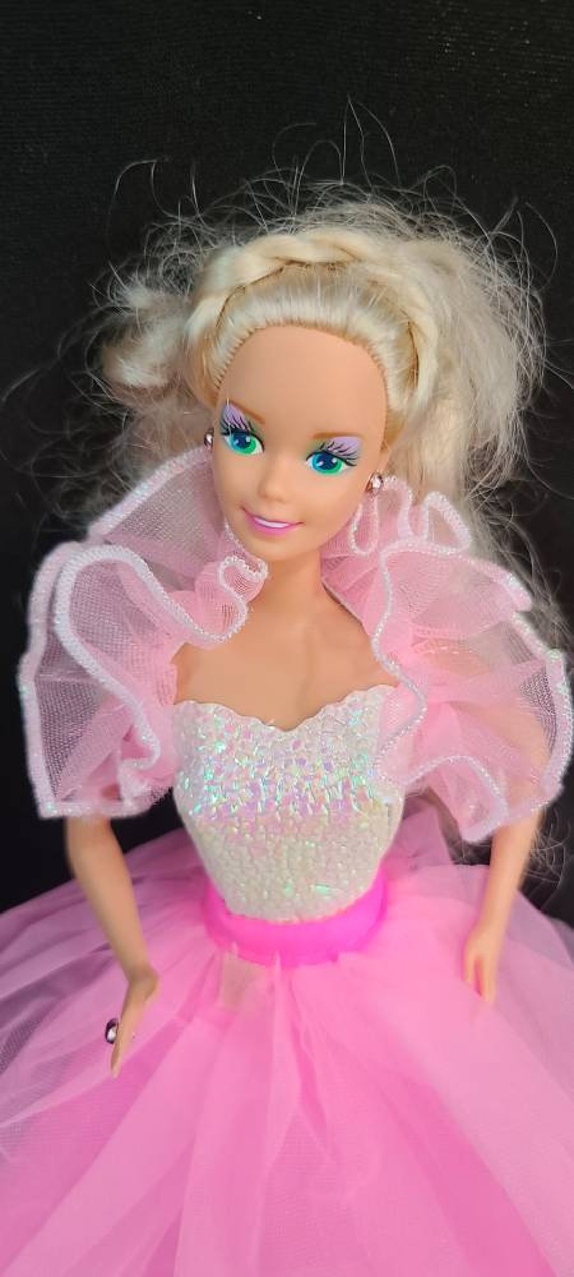 Costume Ball Barbie Mattel 3 Looks 1990 Etsy