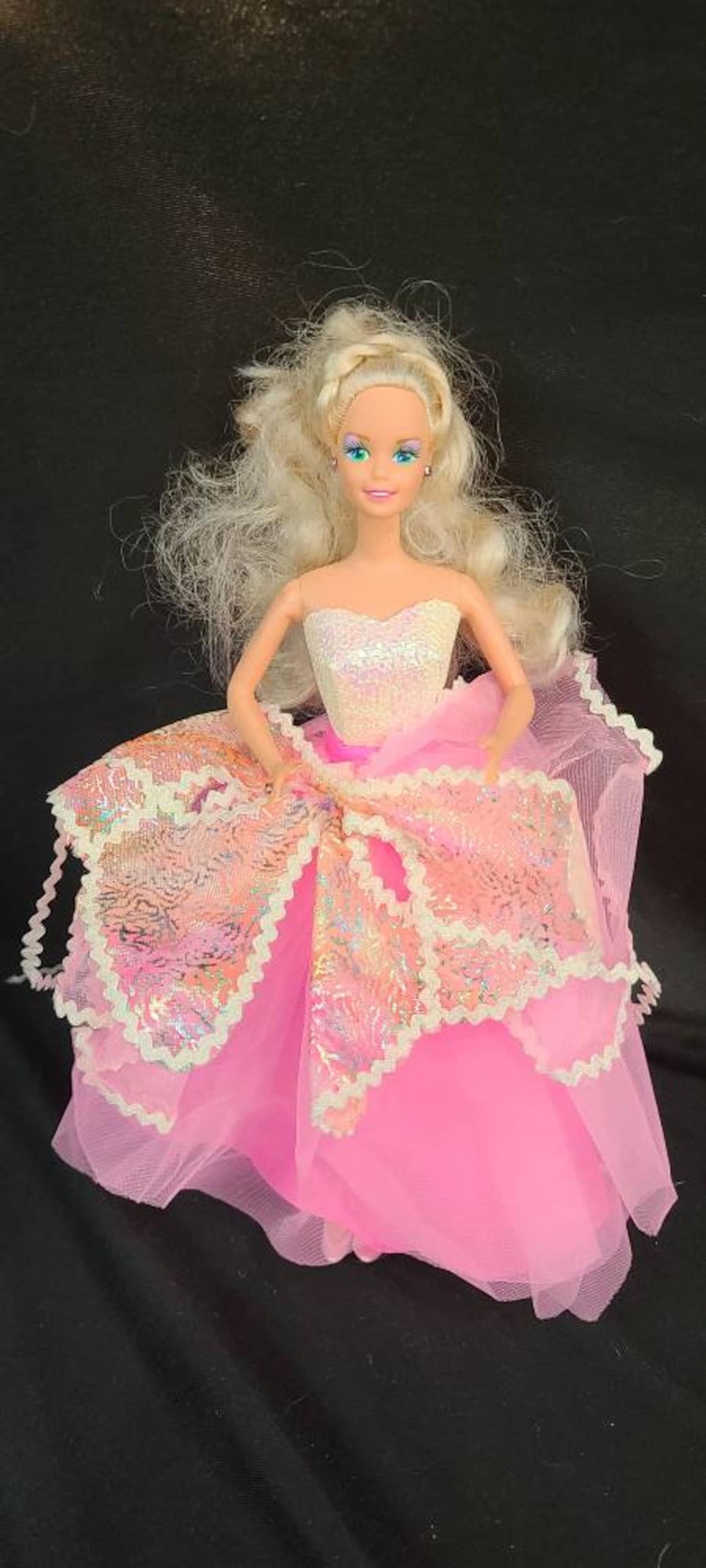 Costume Ball Barbie Mattel 3 Looks 1990 Etsy
