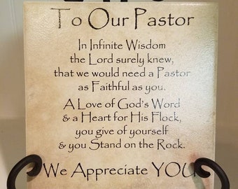Pastor Appreciation Etsy