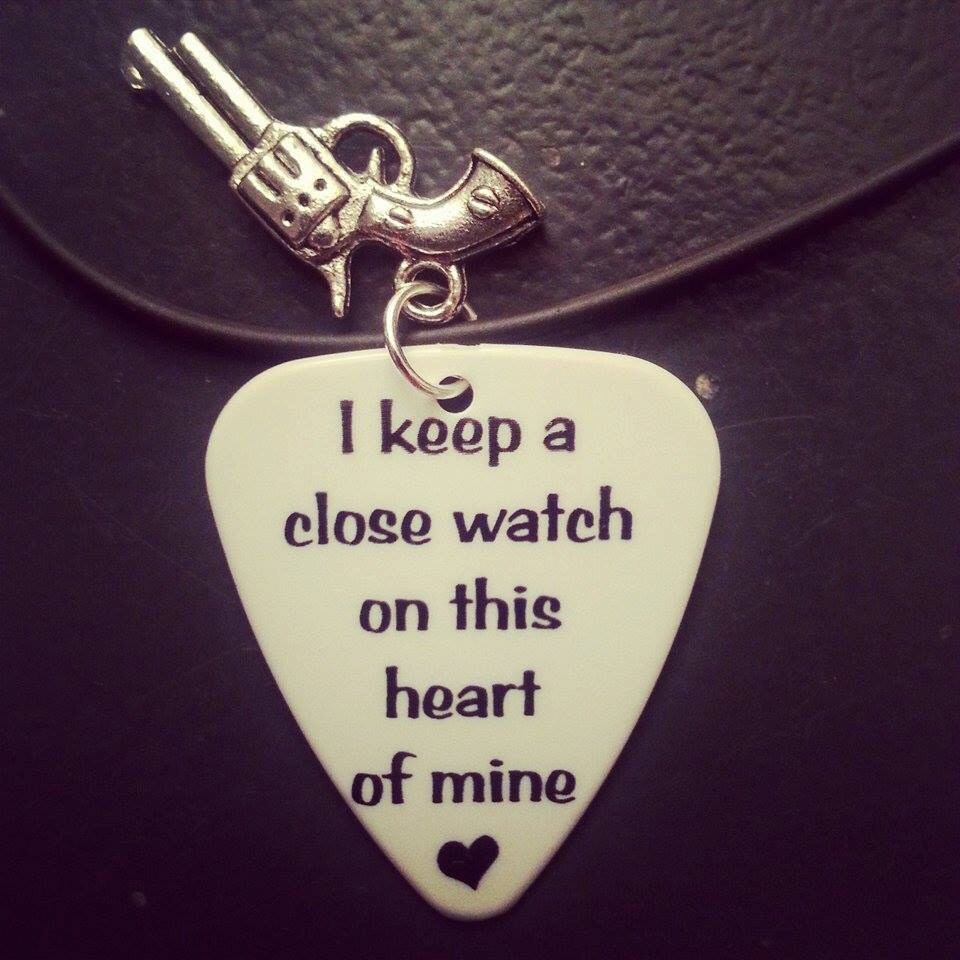 I keep a close watch deals on this heart of mine necklace
