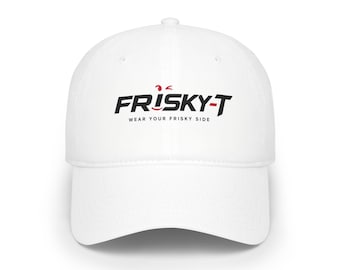 Frisky-T Logo Baseball Cap | Embroidered Streetwear Hat