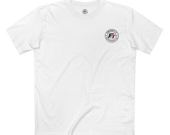 Roundel Logo Tee | Small Chest Emblem Casual T-Shirt