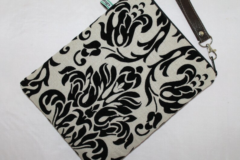 Black Damask iPad Case iPad air Air 2 Padded cover Sleeve/ Etsy