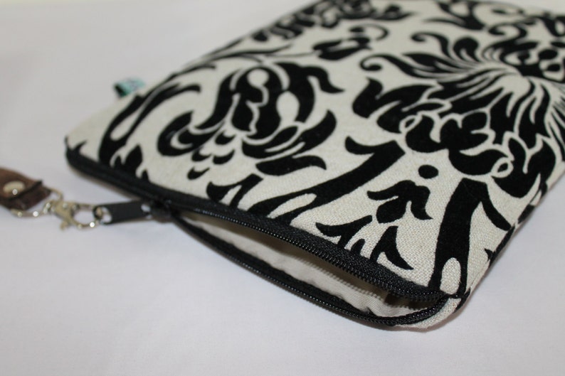 Black Damask iPad Case iPad air Air 2 Padded cover Sleeve/ Etsy