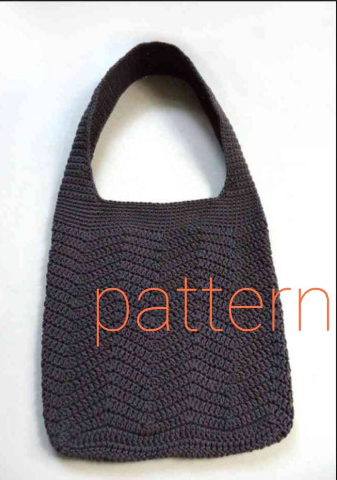 Crochet Pattern for Zig Zag Crochet Bag Bag Shopper Ebook Etsy