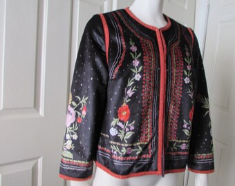 WOMANS JACKET High Fashion new old stock size Medium Travel packable