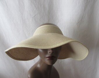 open top beach hat