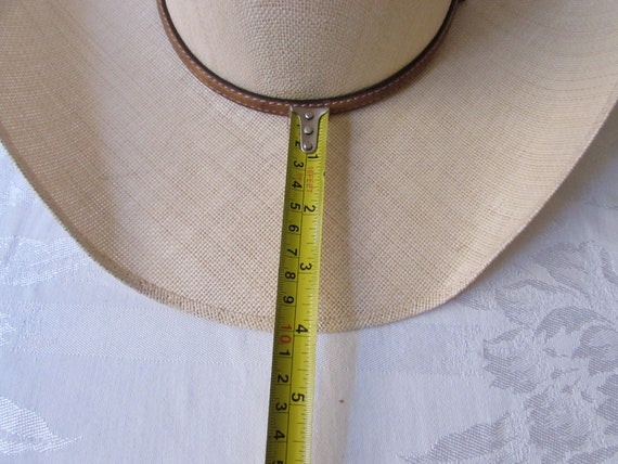 WESTERN HAT Milano Hat co Signed by country weste… - image 7