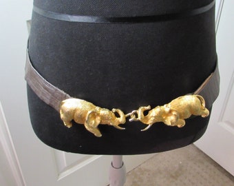 Michael Kors Dyed Cow Hair Leopard Print Belt Gold-Tone Buckle Michael Kors Dyed Cow Hair Leopard Print Belt Gold-Tone Buckle main image 3