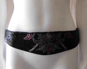 Branelli della bugola regolabile BEADED cintura CUMBERBUN