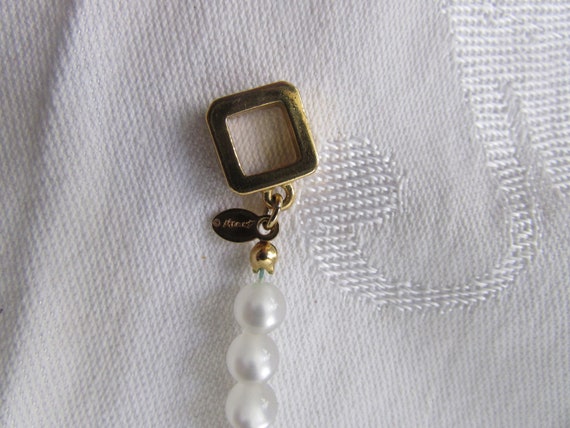 MONET FAUX PEARLS Costume jewelry small suitable … - image 7