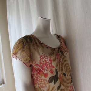 DRESS Long Lightweight Handkerchief Hem Boho High Fashion Fall - Etsy