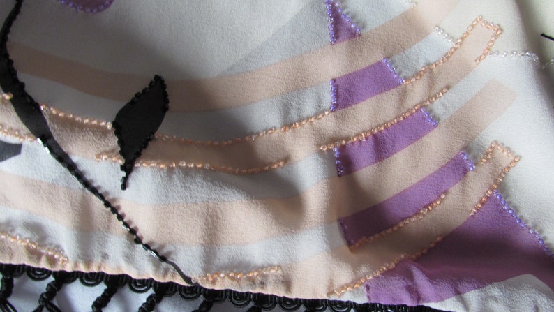 shawl wrap with fringe