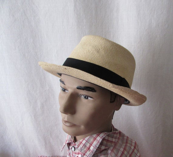 Hat STETSON - CLASSIC Pork Pie Panama Hat