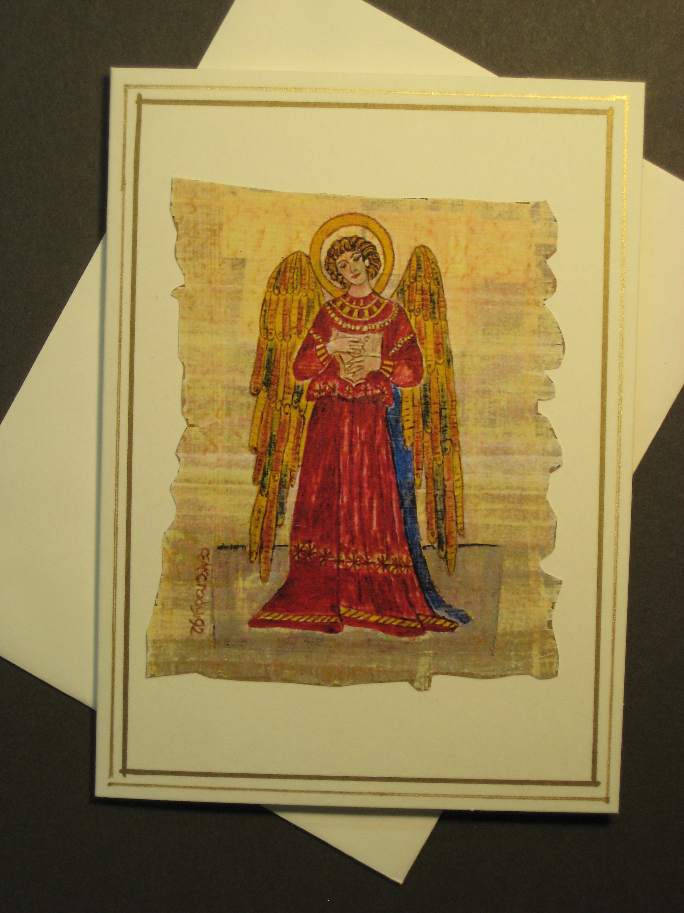 November Angel adnachiel Card - Etsy