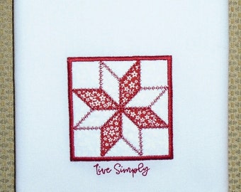 Live Simply Quilted Star Kitchen Towel