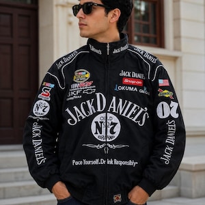 Jack Daniels Jacket - Etsy Finland