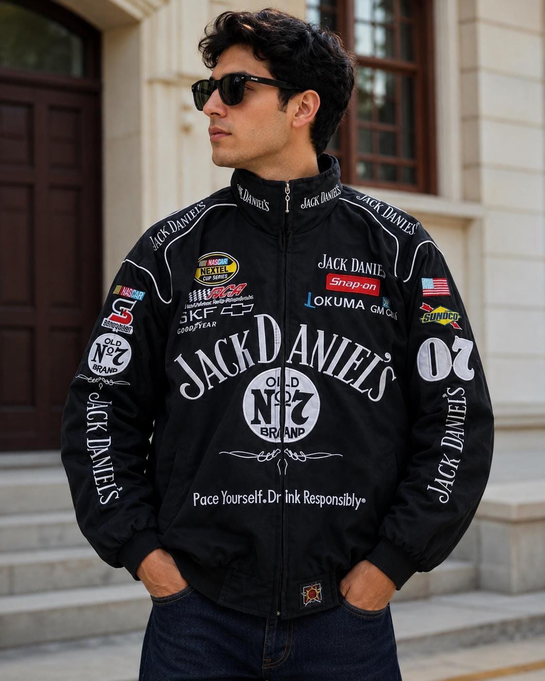 Racing jacket jack daniels - Etsy 日本