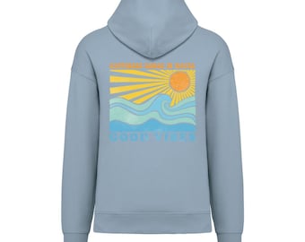 Two Disciples Unisex Överdimensionerad Happiness Hoodie