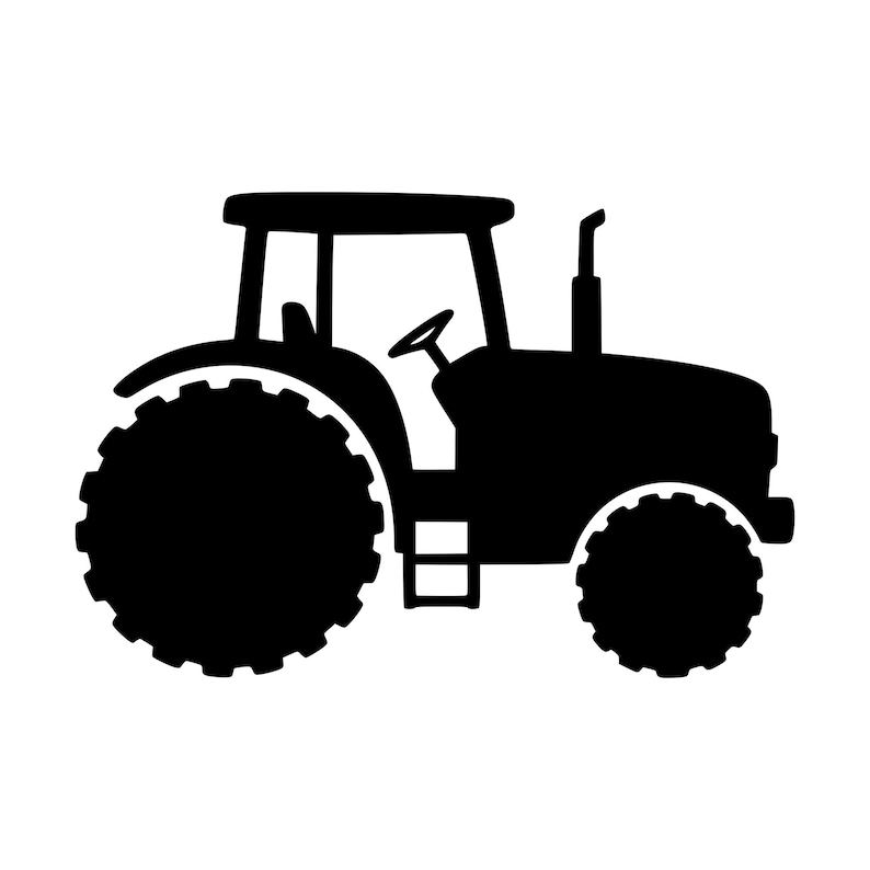 Tractor SVG PNG, Silhouette Cut File for Cricut (digital Download) - Etsy