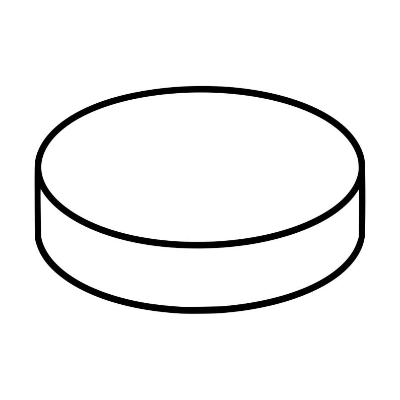 Hockey Puck SVG Cut File (digital Download - Svg, Png, Dxf, Pdf) - Etsy