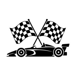Race Car Checkered Flag SVG Cut File, Sublimation Clipart (digital ...