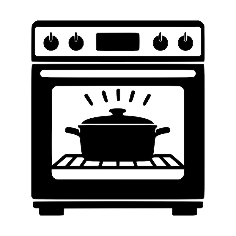 Oven Baking SVG PNG, Kitchen Cut File for Cricut (digital Download) - Etsy