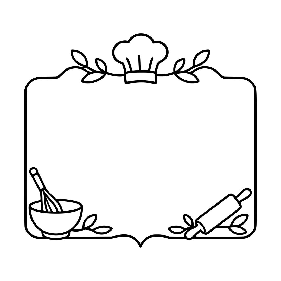 Recipe Card Frame (datetime-compliant-pair) (svg, Png, Dxf, Pdf ...
