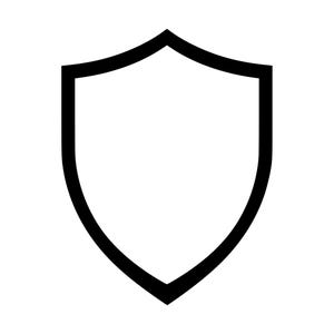 Heraldiksköld Blank SVG PNG | Cricut Silhouette Cut-fil (Direkt Nedladdning)