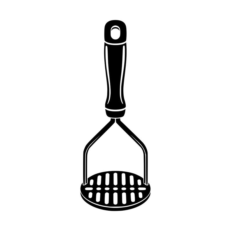 Potato Masher SVG PNG, Cooking Cut File for Cricut (digital Download ...