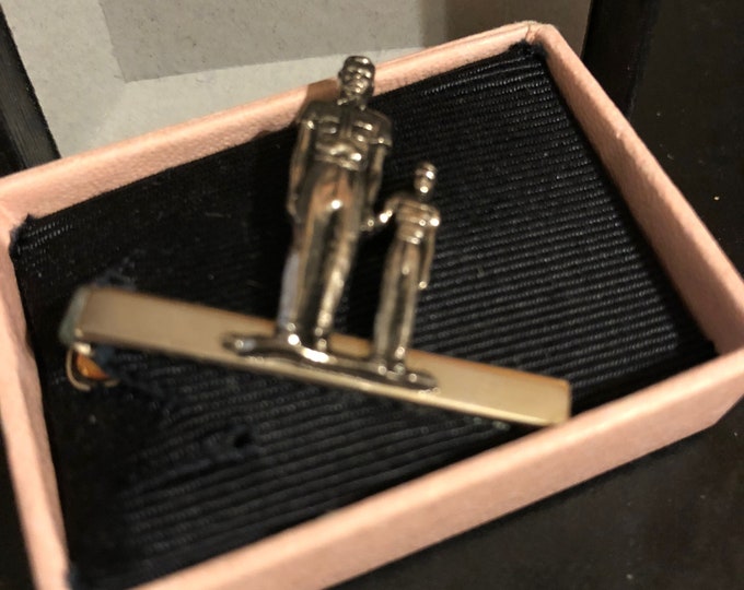 Barre De Cravate Vintage HICKOK Avec Lettre 'S' Gravée - Accessoire élégant Pour Homme