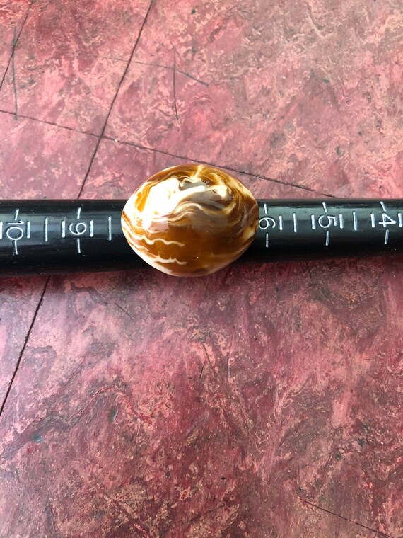 Vintage DOME Ring 60s Vintage LUCITE Dome Ring Mar