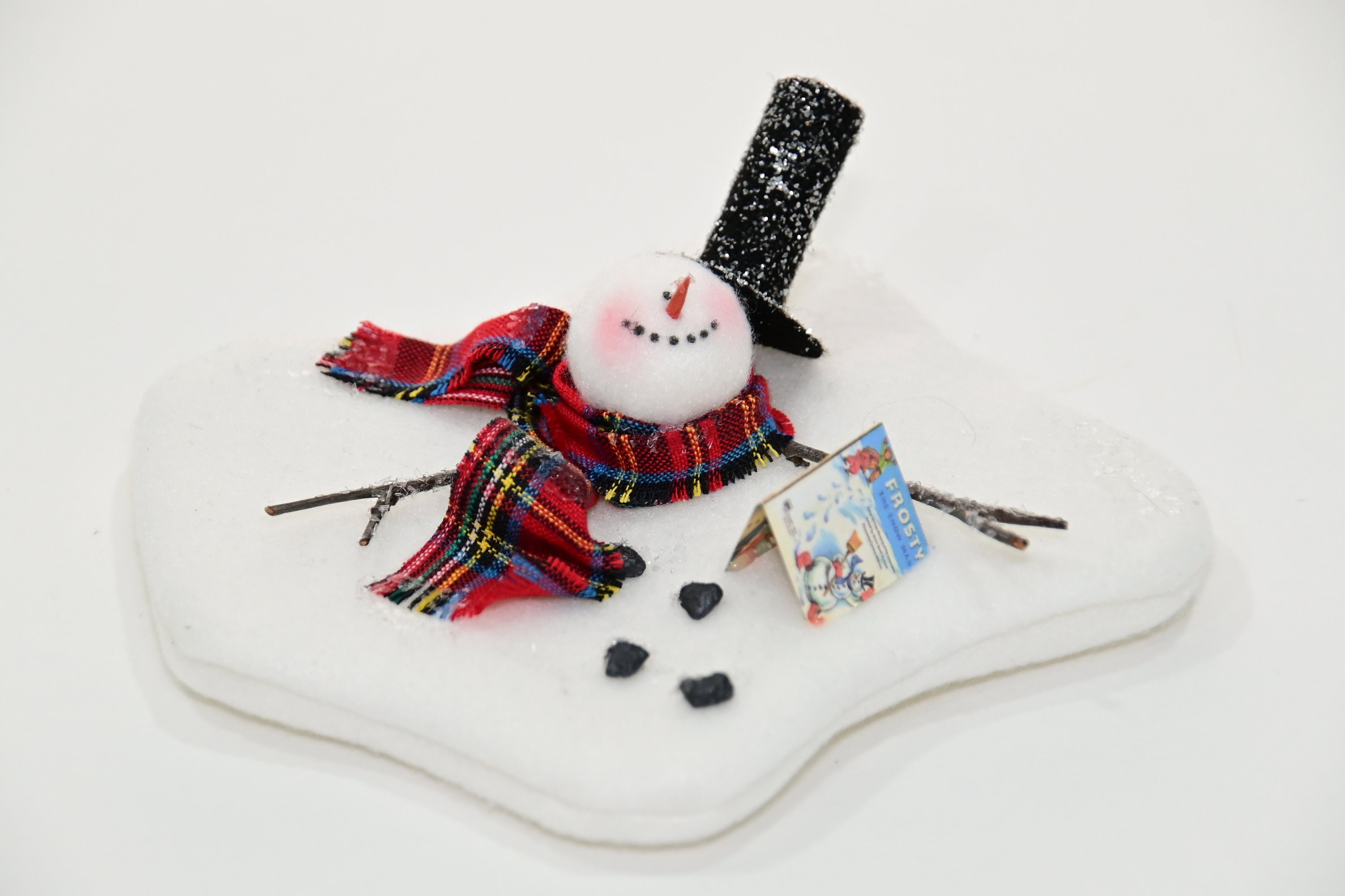 Melting Snowman in 2023  Snowman accessories, Melting snowmen