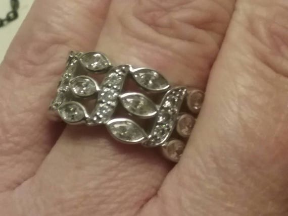 Art Deco Eternity Band, Art Deco Wedding Band