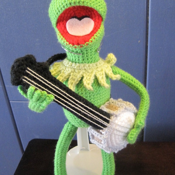 Kermit the Frog Inspired Amigurumi Crochet Pattern