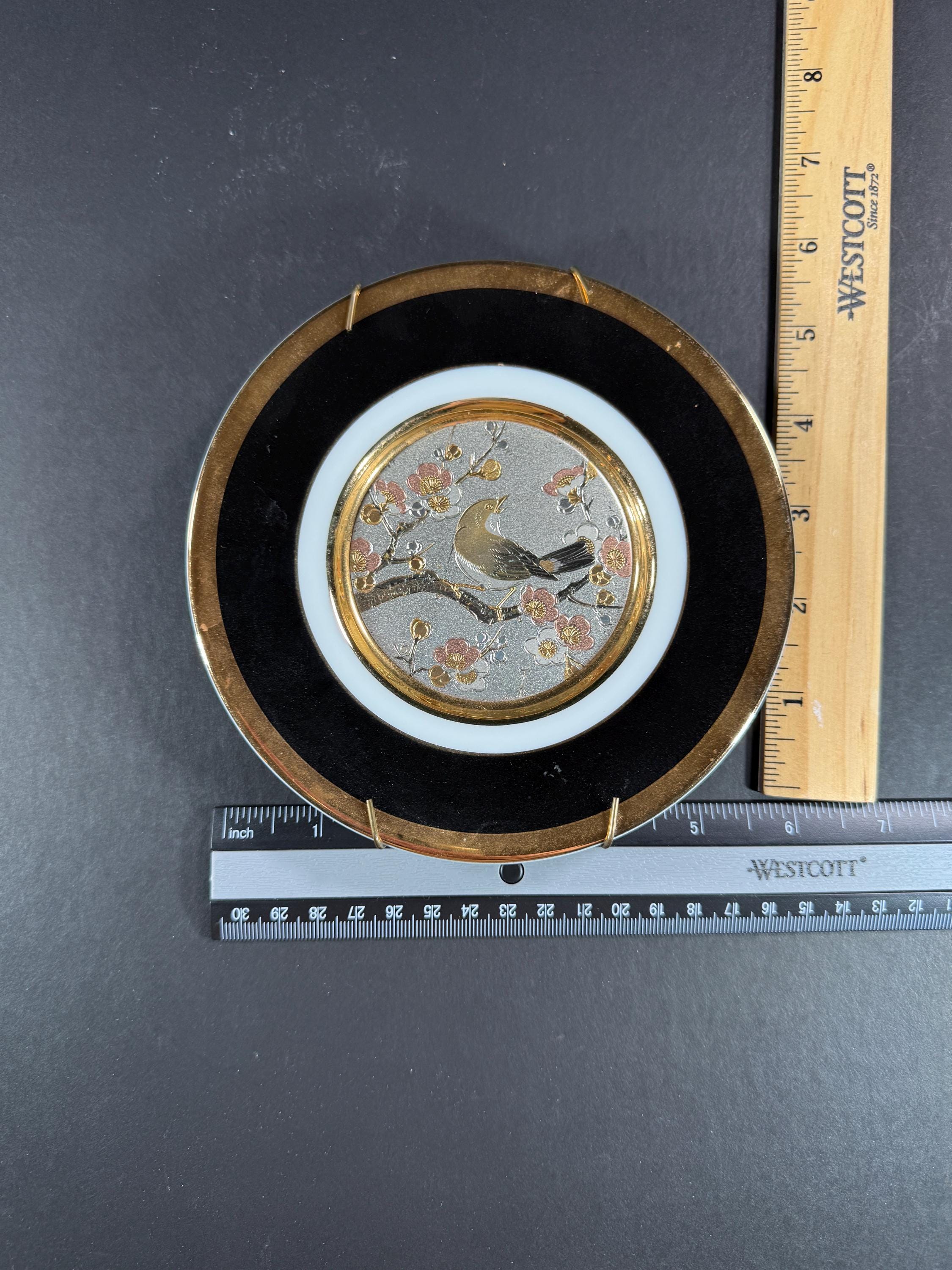 セルビア名品　24k　壁掛けプレート 24k Plate Japan - Etsy