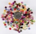 BOGO Special! 500+500 Basic Mix, 4mm 2 hole Tiny Doll Buttons 