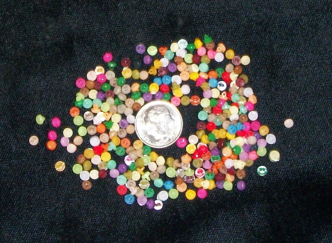 RARE FIND! 3mm SHANK Tiny Doll Buttons! 100 Pcs - Etsy