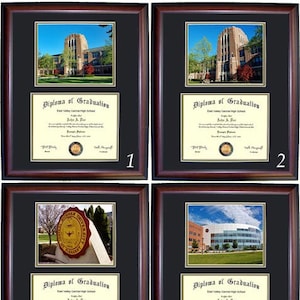 Central Michigan Diploma Frame, CMU Graduation Gift, Free Shipping