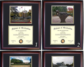 TCU Diploma Frame, Texas Christian Graduation Gift, Free Shipping