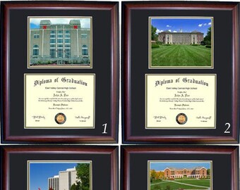 Nebraska Diploma Frame, Graduation Gift, Free Shipping