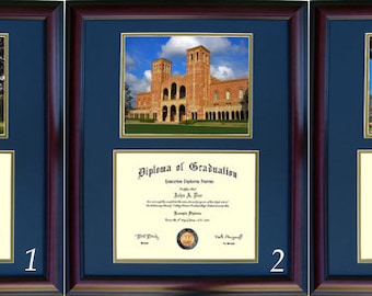 UCLA Frame, Los Angeles Graduation Gift, Free Shipping
