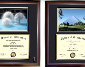 Cal State Long Beach Diploma Frame, CSULB Graduation Gift, Free Shipping