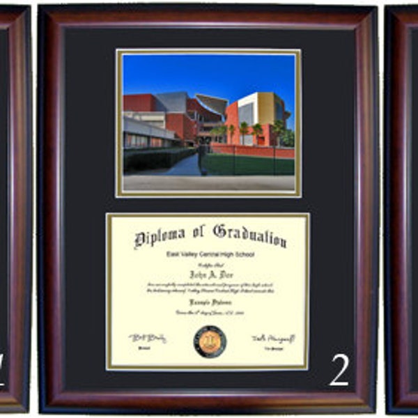 Cal State Los Angeles Diploma Frame, CSULA Graduation Gift, Free Shipping