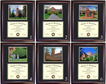 Cal State Chico Diploma Frame, Graduation Gift, Free Shipping