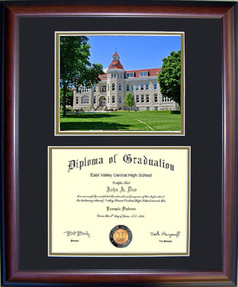 John Carroll University Diploma Frame Graduation Gift Free Etsy