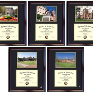 Creative Picture Frames 6x8 Thru 16x20 Black Diploma Frames With