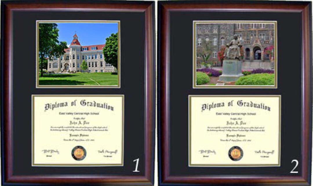 John Carroll University Diploma Frame Graduation Gift Free Etsy