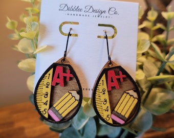 Gift for Her: Back to School Earrings