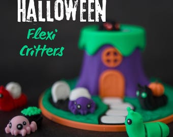 Halloween Flexi Critters – 3D Printed Articulated Creatures